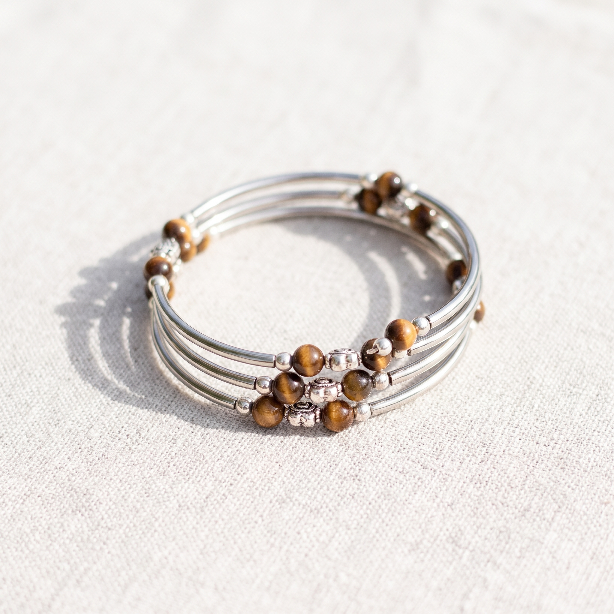 Bracelet "Chance" en Pierres Naturelles, bracelet en pierres naturelles
