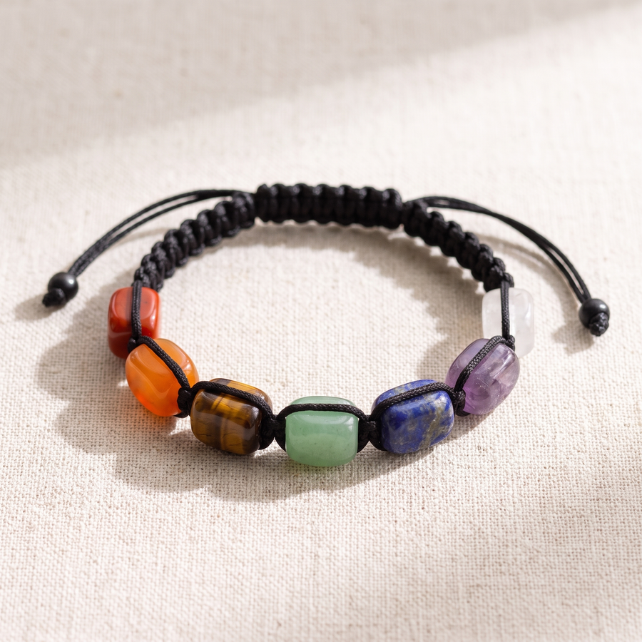 Bracelet Harmonie - 7 Chakras, bracelet en pierres naturelles